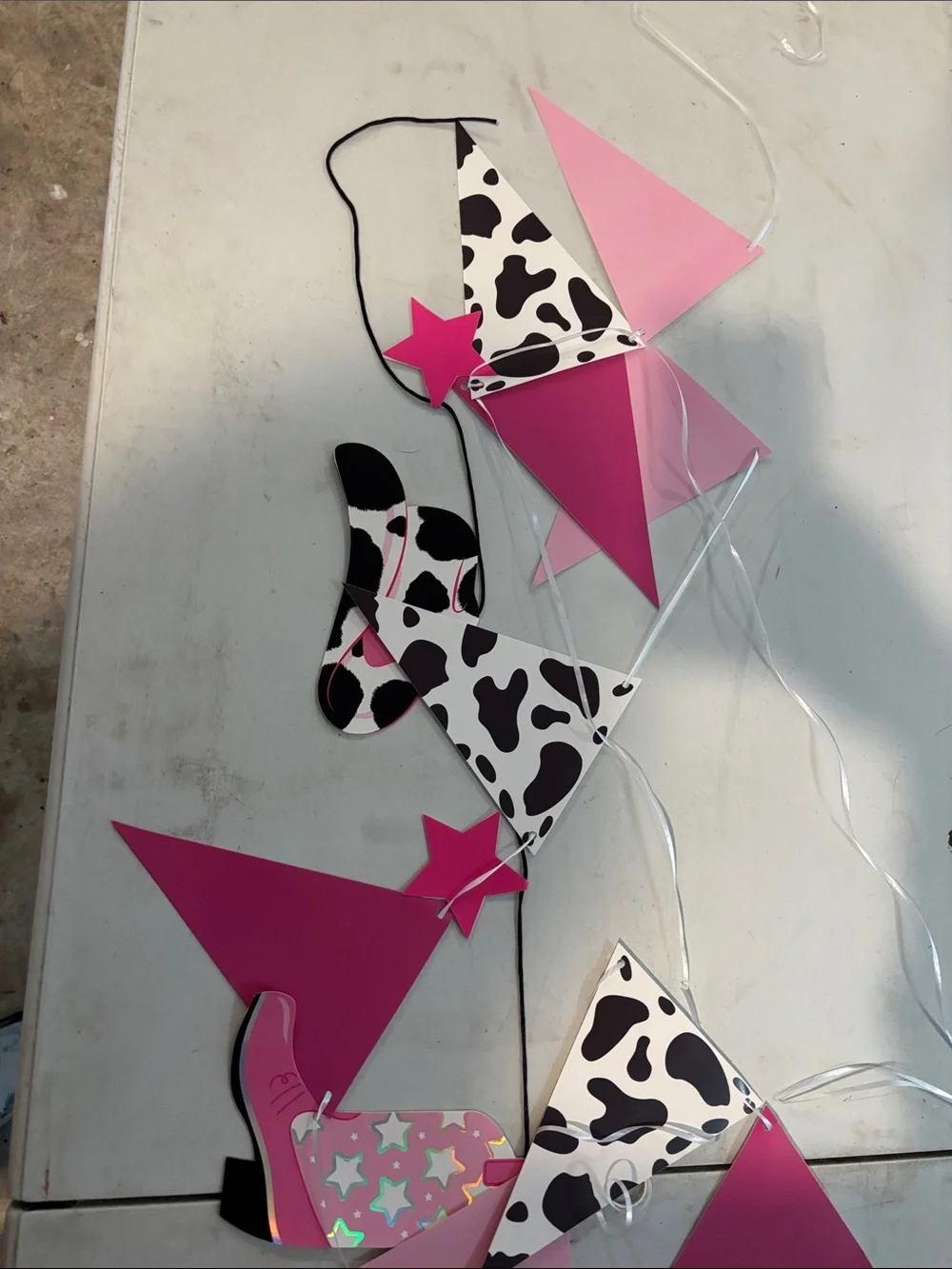 Cowgirl party decor